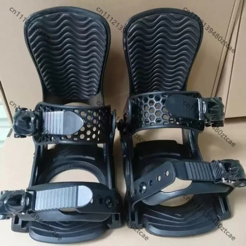 Adjustable Junior Snowboard Binding, Light‑Weight Kids Snow‑Board Foot Fixing Binding, Beginner Snow Sports Accessory