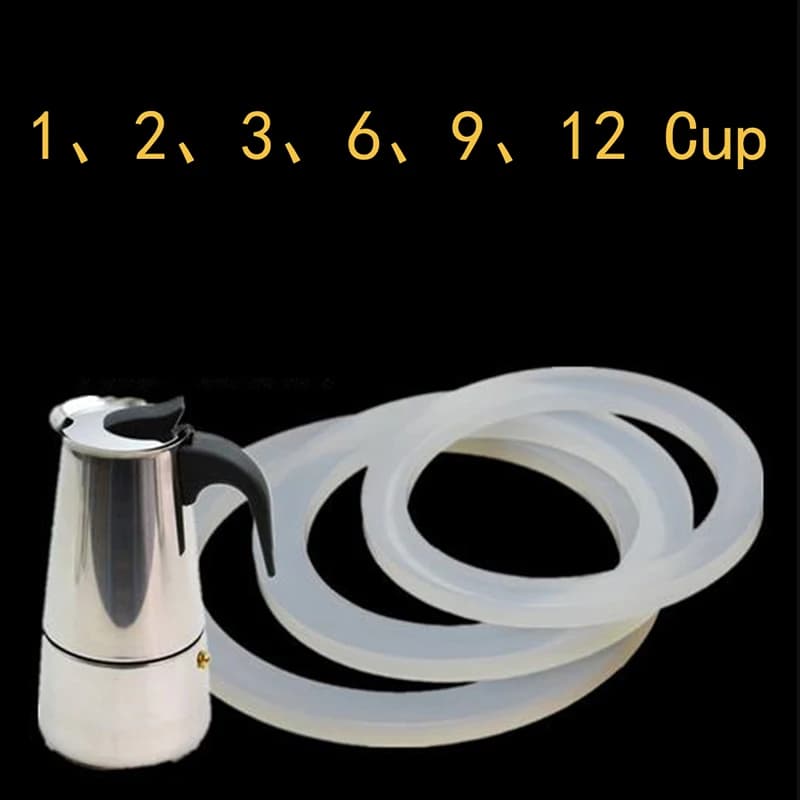 1PCS Silicone Sealing Ring Flexible Gasket for French Press Coffee Maker Kitchen Coffee Accessories