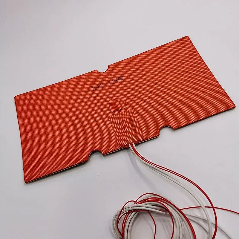 Replica/replica 2X stampante 3D Heatbed in Silicone con 3M 24V 130W NTC 100K termistore Pad riscaldatore in Silicone