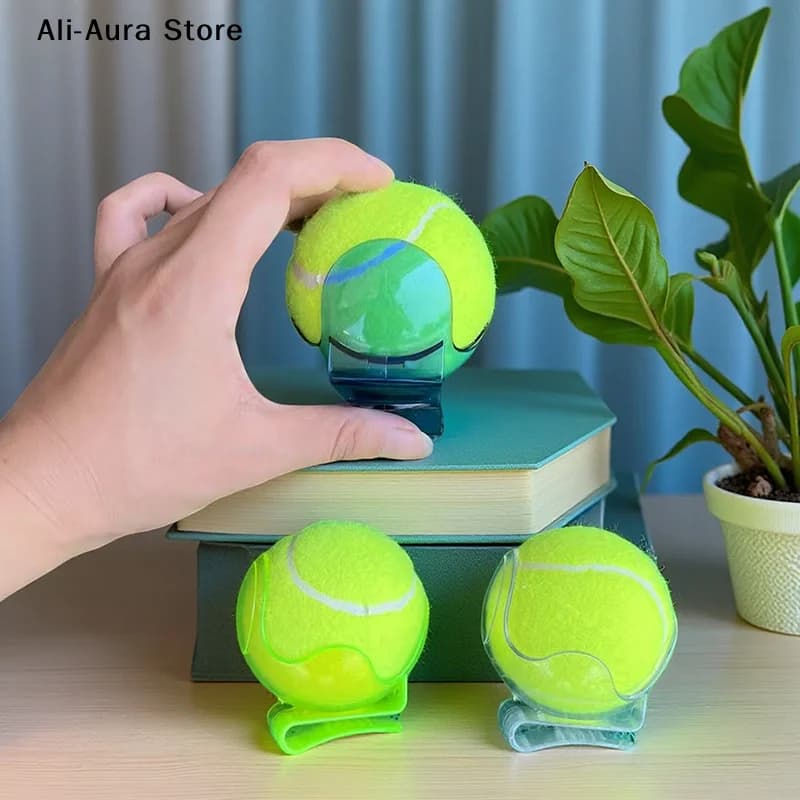 1Pcs Tennis Ball Clip Training Equipment Strong Construction For Tennis Ball Waist Clip Tennis Ball Holder 3 Colors Available
