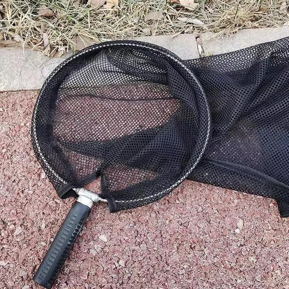 Stainless Steel Foldable Fishing Net Large Fish Landing Transfer Net for Outdoor Fishing Aquarium Tank