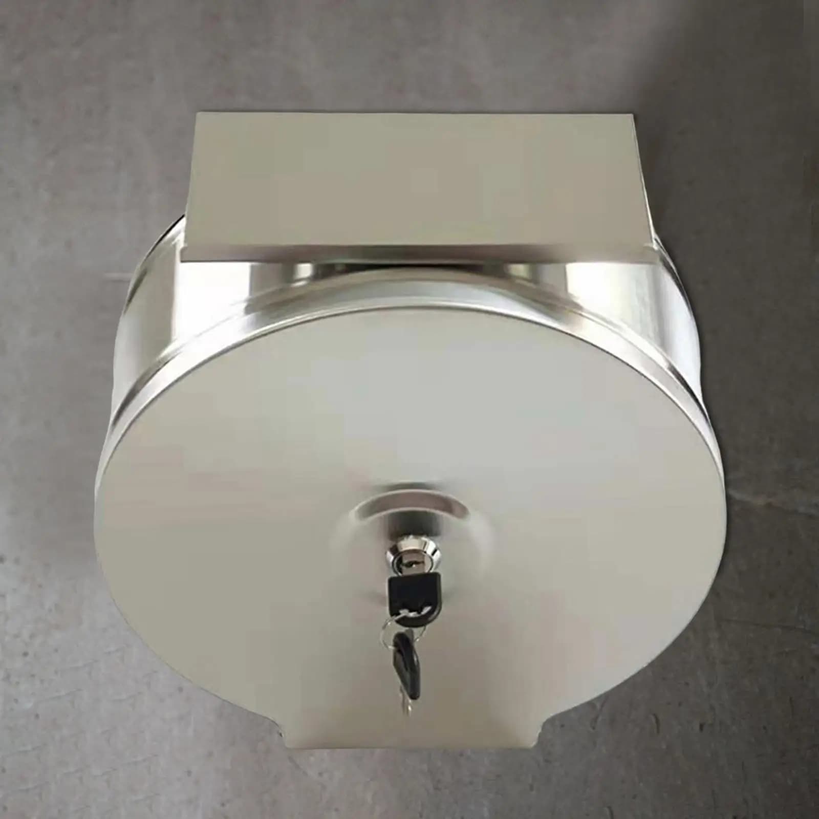 Dispenser di carta igienica Jumbo commerciale Portarotolo da bagno da 10 pollici per uffici Edifici Scuola materna Centro commerciale Hotel Banche