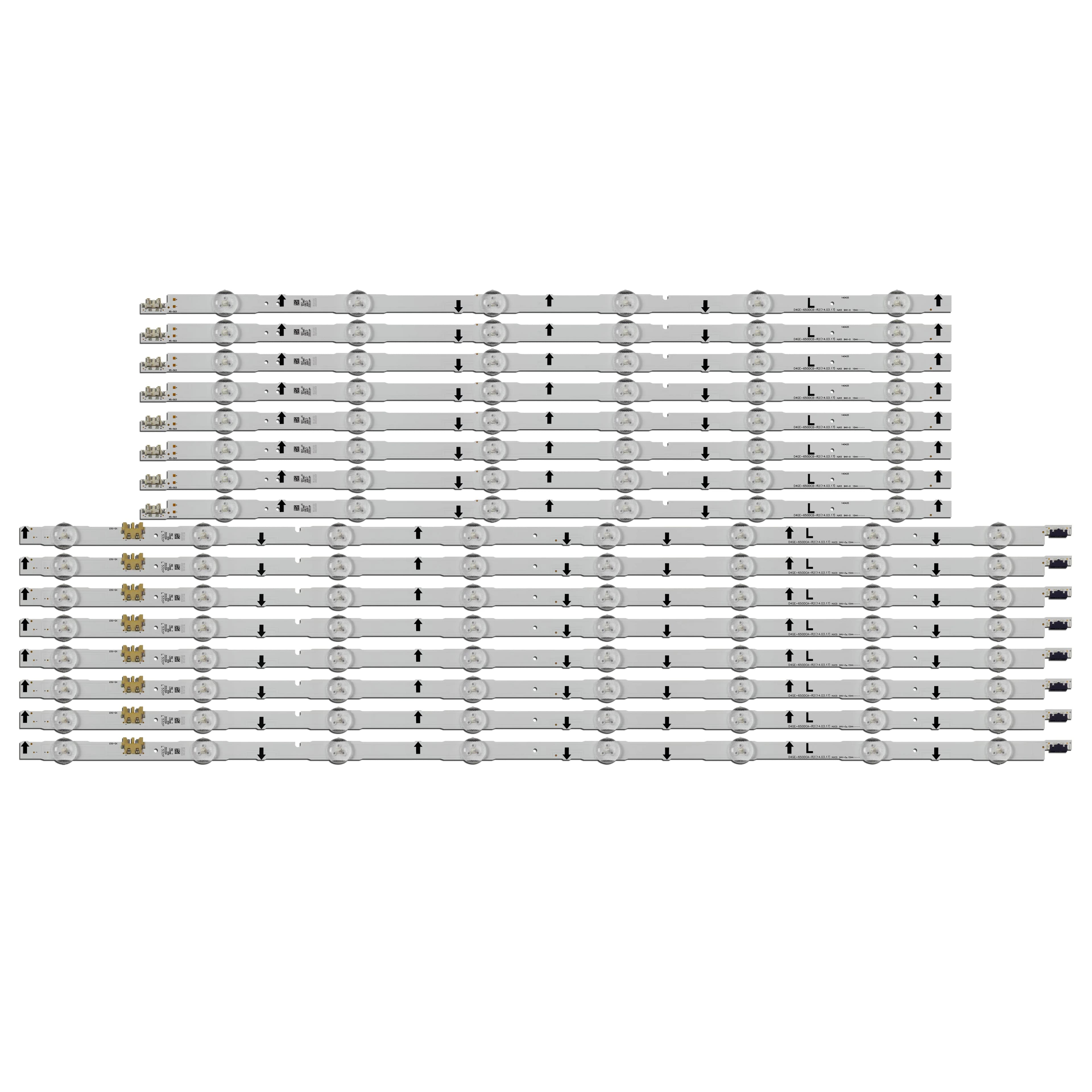 NEW LED Strip 2014SVS65F 3228 D4GE-650DCA-R2 D4GE-650DCB-R2 for 65" TV UN65J6400 UE65H6400AW UN65J6350AF BN96-30435A BN96-30436A