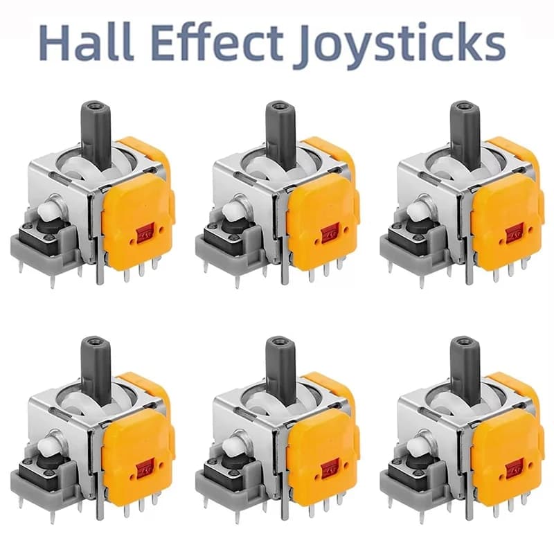 Set di 2 Joystick a Effetto Hall con Sensore Analogico 3D per Controller PS5 PS4 Xbox One Serie, Accessori di Ricambio