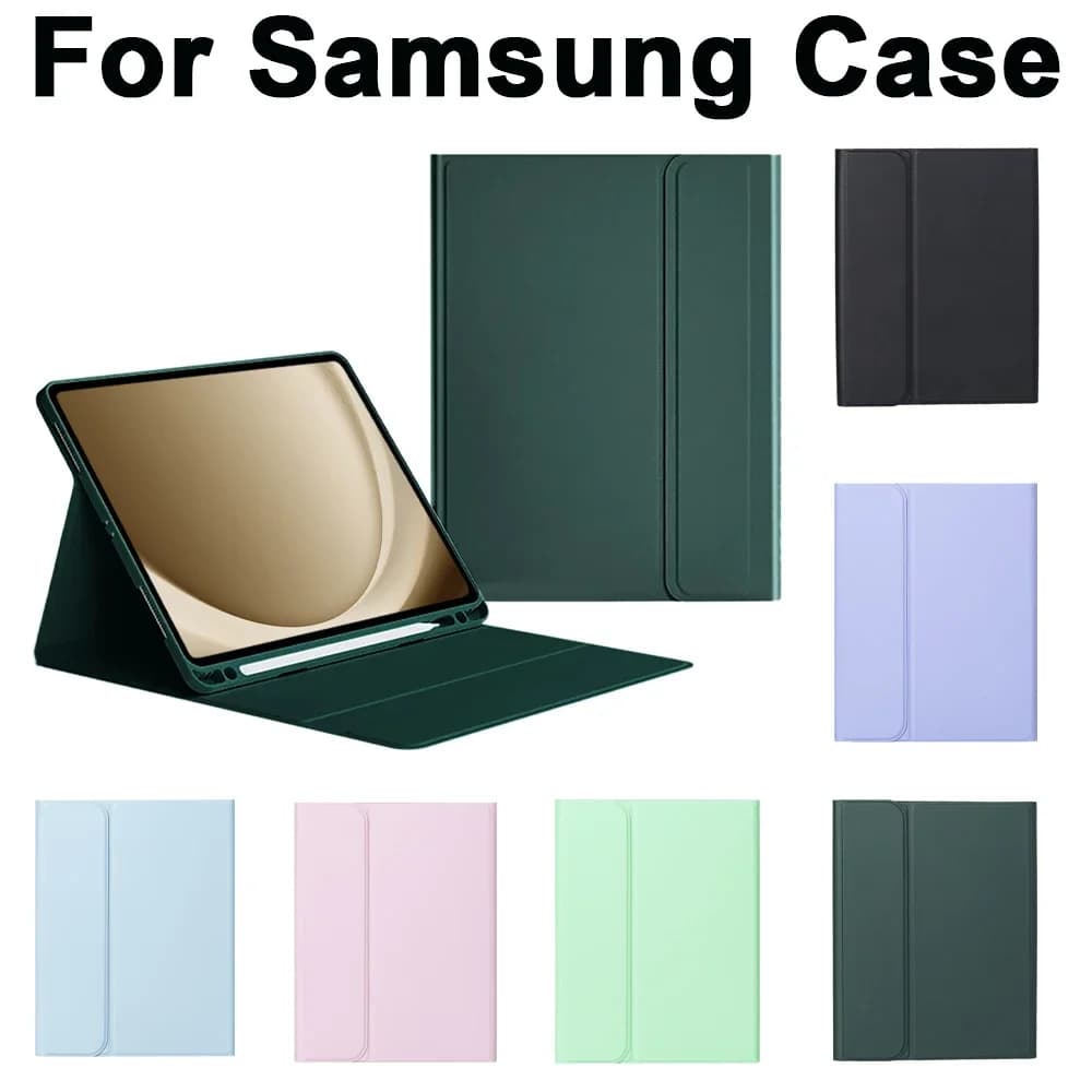 Per Samsung Galaxy Tab A9 Plus A8 10.5 Custodia Tab S10 S9FE 10.9 S7 S8 11 PLUS 12.4 13.1 A7 S6 Lite 10.4 Ultra 14.6 Portapenne