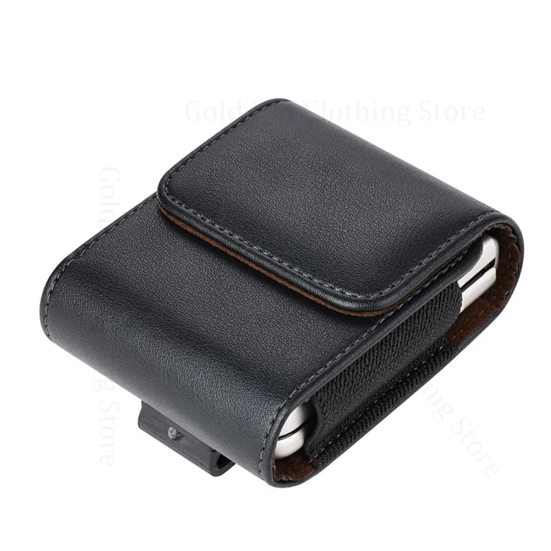 Custodia per telefono per ZTE nubia Flip2 5G 360 ° Custodia per marsupio in pelle con clip da cintura per ZTE Nubia Custodia per telefono Flip Nubia Flip Fundas