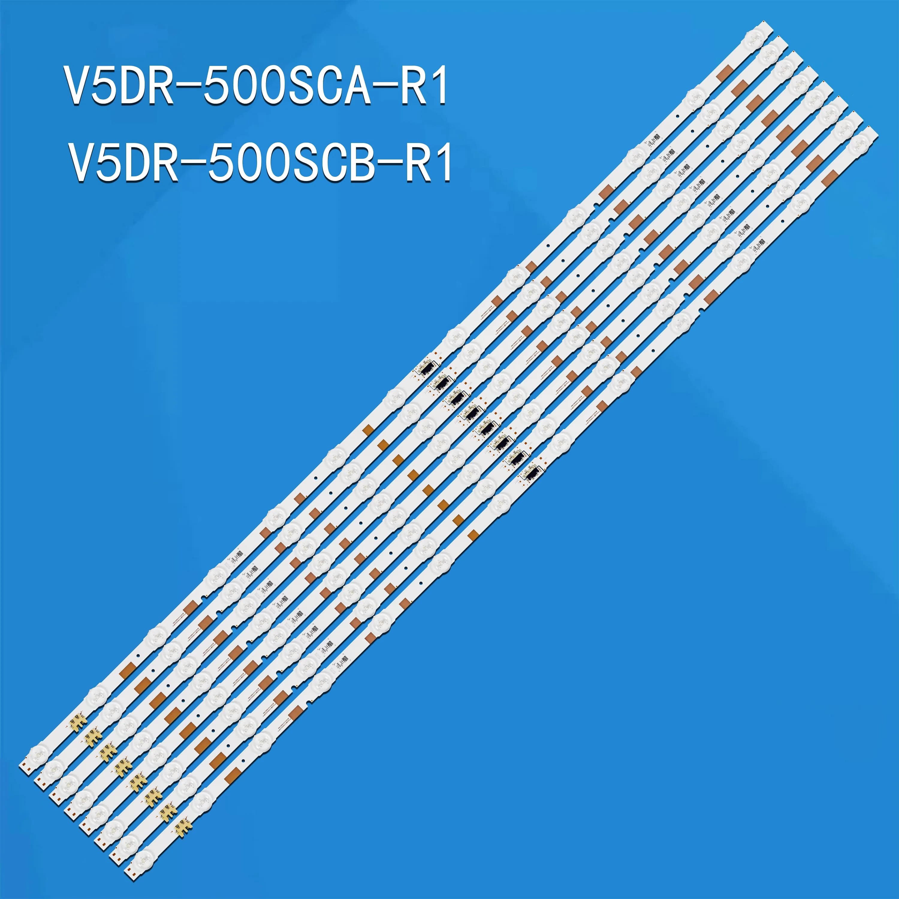Striscia di retroilluminazione a LED per UA50JS7200K UN50JS7200G UE50JS7200U UE50JU6872U UE50JU6850U UE50JU6875U BN96-38480A BN96-38479A