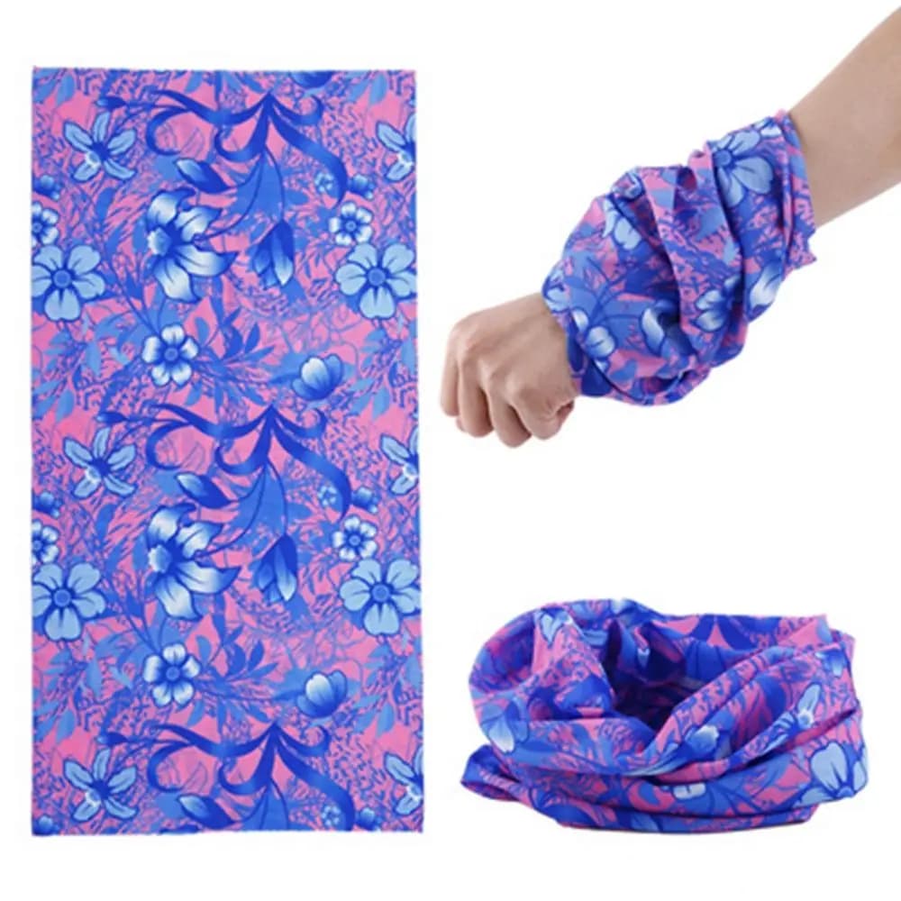 Printing Outdoor Accessories Sunshade Collar Magic Head Scarf Cycling Bandana Headwear Shield Mask Fishing Windproof Headband