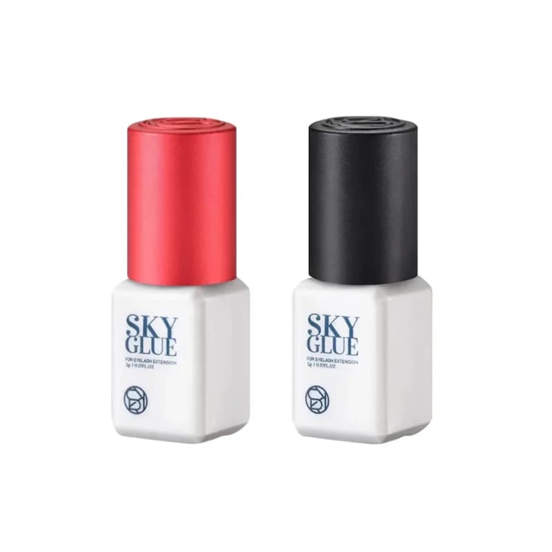 5ml Corea SKY S + Colla 1 Secondo Asciugatura Rapida Forte Colla per Estensione Ciglia Ciglia Finte Adesivo Basso Odore Nessuna Irritazione Strumento di Trucco