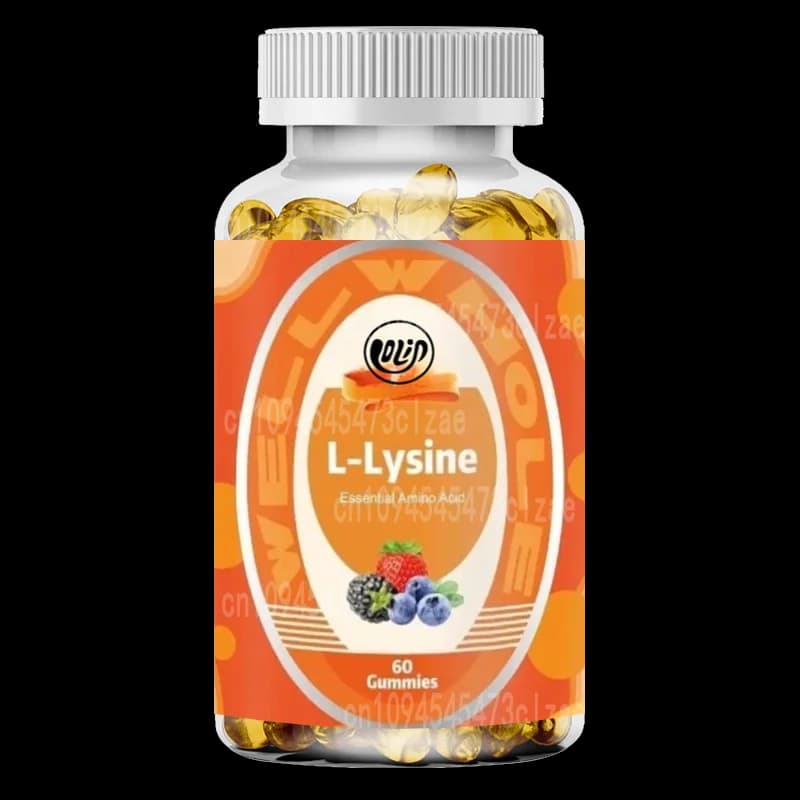 Vitamin B12- Essential supplements of amino acids for the health of gums and lips - L-arginine supplements - Gluten-free