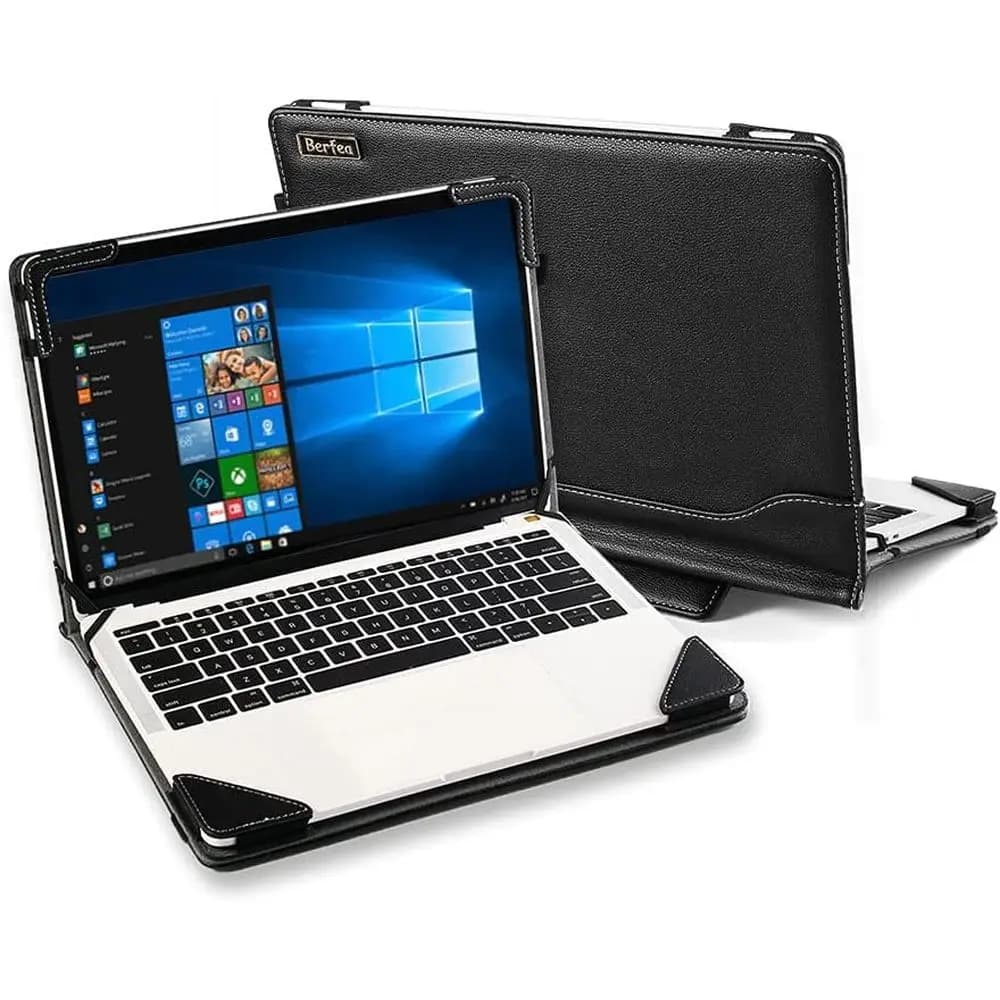 Custodia per Laptop 13.3 Pollici con Scomparto Business, Supporto PC, Guscio Protettivo