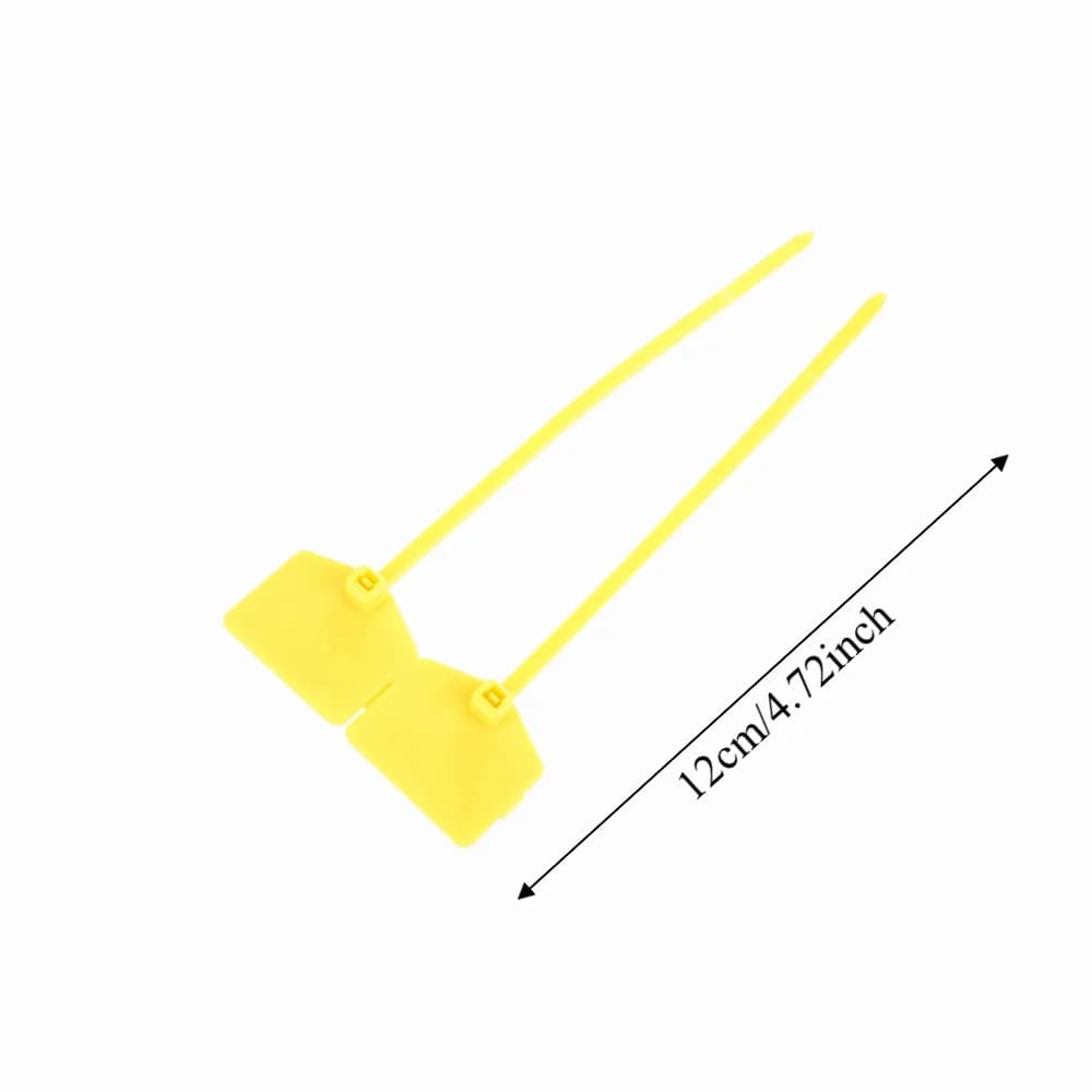 Tag tool Nylon material Cable Tie 120mm length Anti-tamper Security Seal Plastic Strap Anti-theft protection