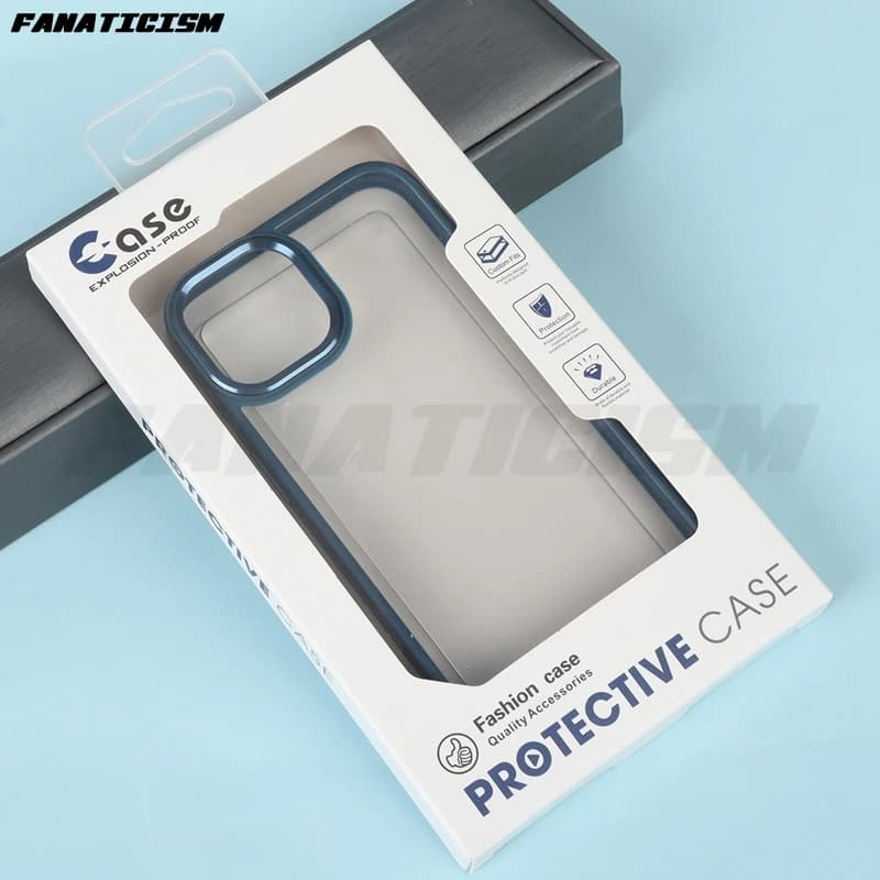 200 Pezzi Scatole per Custodie Telefono, Scatola Universale per Custodie, Scatola Blister in PVC, Scatola in Cartone per Custodie iPhone 17 Pro Max