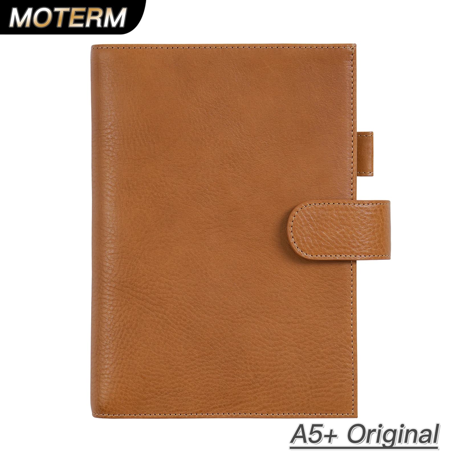 Moterm Full Grain Vegetable Tanned Leather Original A5 + Cover for Hobonichi Cousin A5 Size Notebook Planner Organizer Agenda
