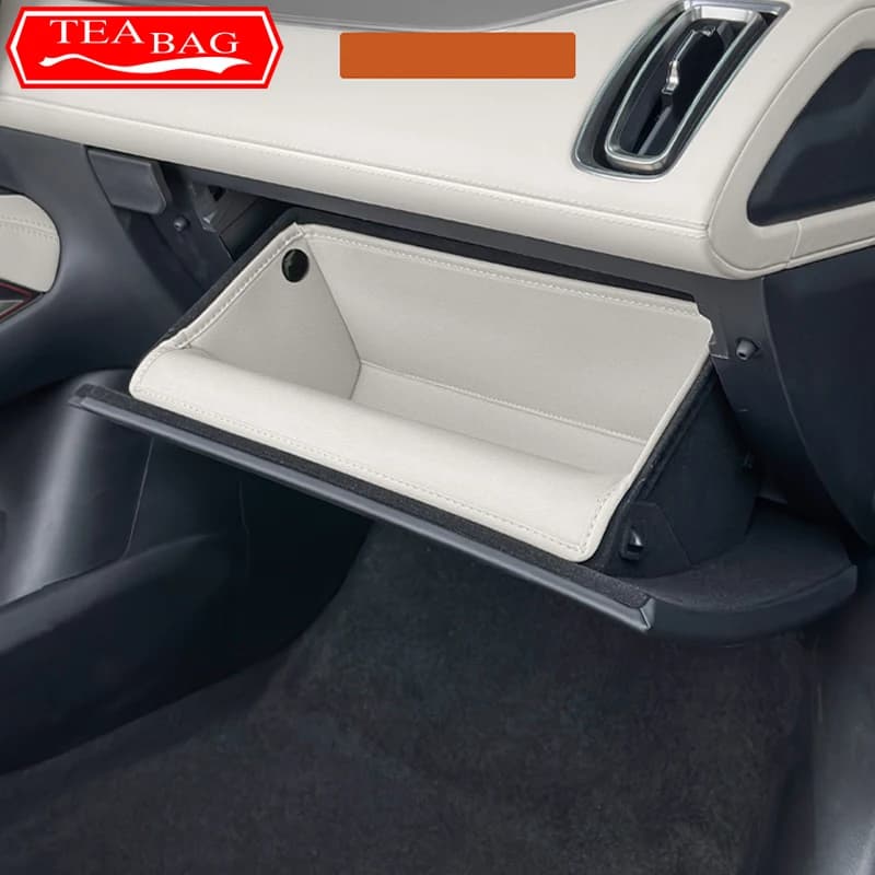 For BYD Song L 2023 2024 Car Passenger Storage Pocket Original Door Storage Slot Mat Protective Mat Auto Liner Tray Accessories