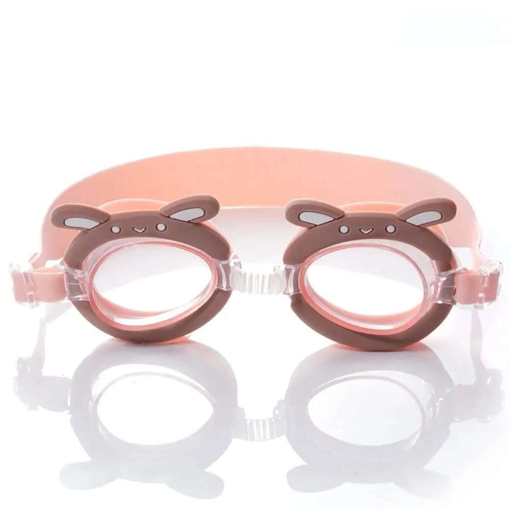 Cartoon Animal Children's Swimming Goggles Adjustable Glasses Strap HD Vision Swimming Goggles HD Waterproof