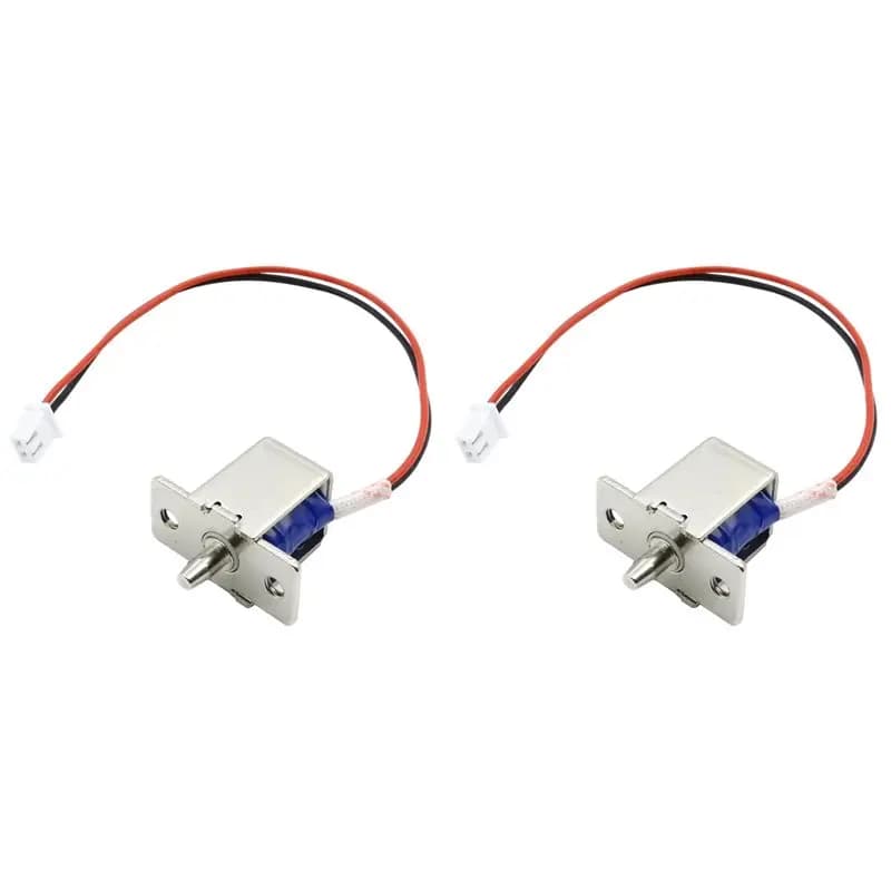aBRILLIANT a2X Electronic lock with compact solenoid electromagnet Lock for door Installation hidden for safe access DC12V-0.54