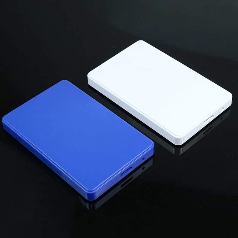 USB 2.5 pollici SATA trasmissione esterna chiusura HDD Hard Enclosure Disk Case Box per Laptop