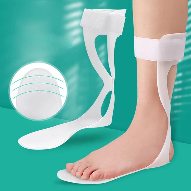 1Pc Drop Foot Brace Leaf Spring Splint, Support for Octus Ankle Stabilization Orthosis, Achille Tent Contract