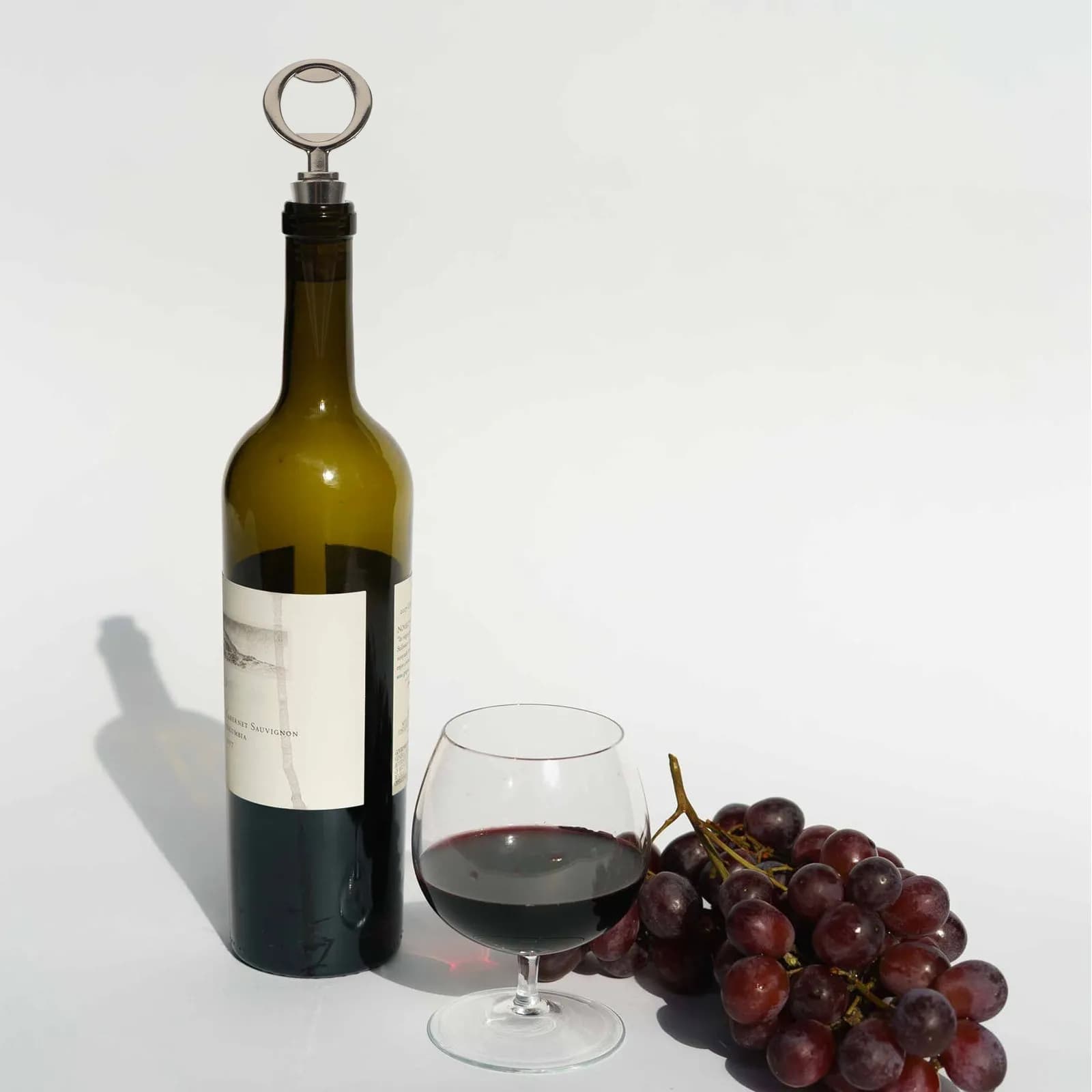 2 tappi per bottiglie di vino, tappi riutilizzabili multifunzionali, tappi sigillanti per bottiglie di vino, per preservare il sapore, per il bar di casa