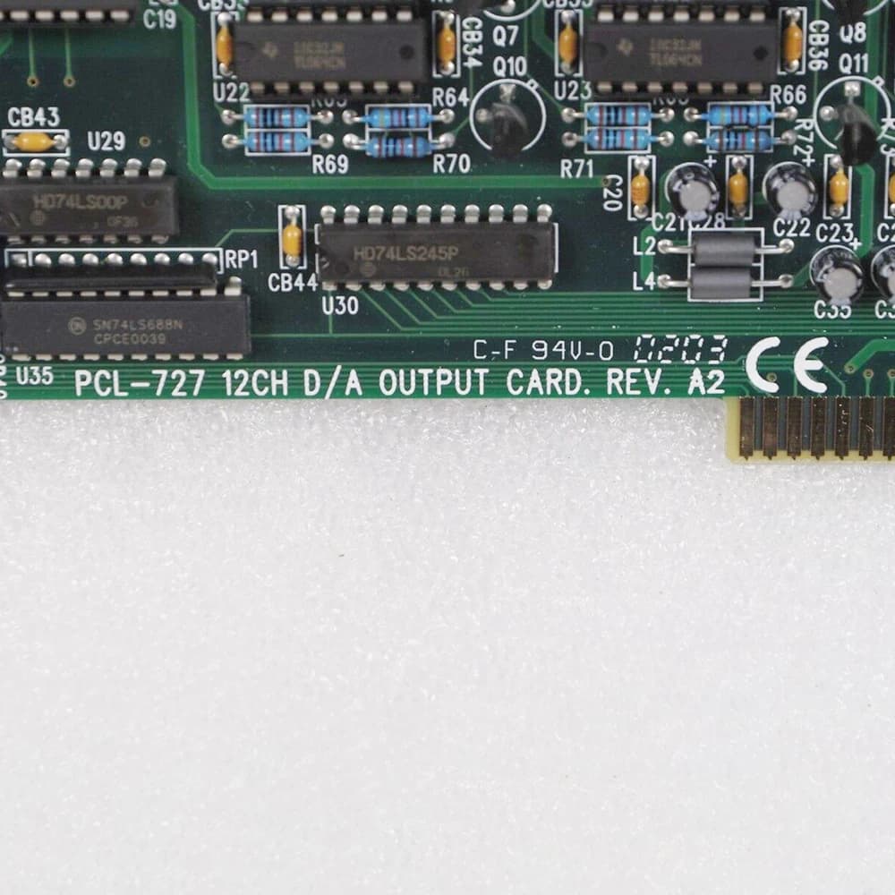 SCHEDA DI USCITA 12CH D/A per scheda di acquisizione dati Advantech Scheda di uscita digitale canale I/O PCL-727
