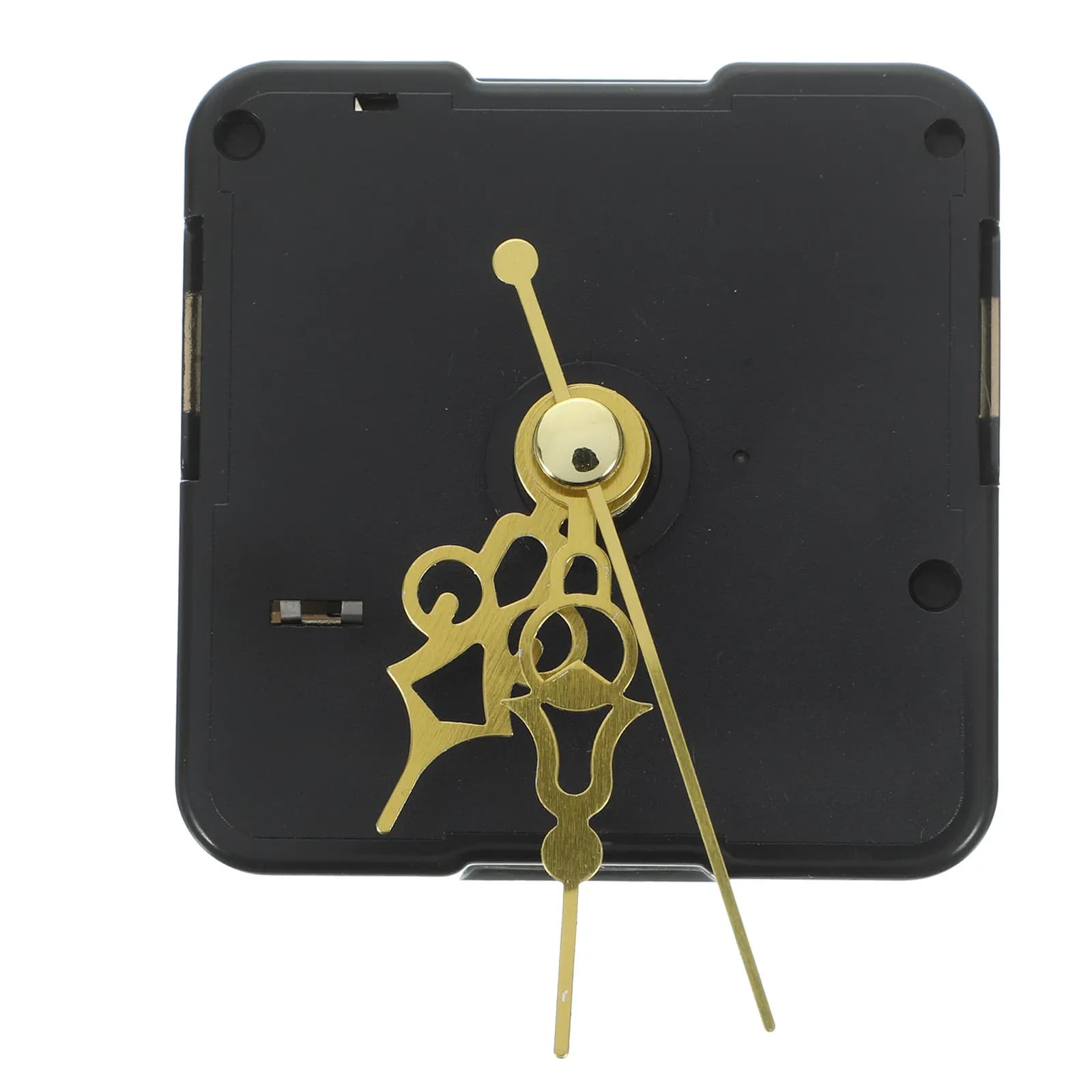 1Set Clock Movement Kit for DIY Wall Clocks Mute Mechanism with Hands Plastic Clock Replacement Parts for Crafting Repairing