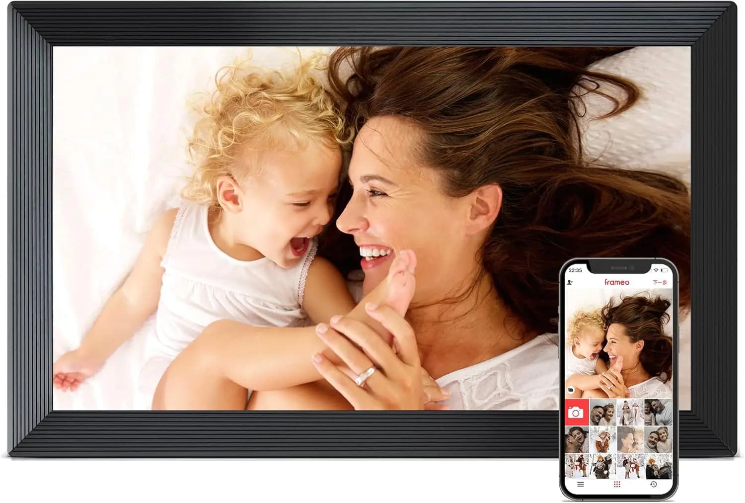 15.6' WiFi Touchscreen IPS 1920x1080 32 GB Storage instant sharing gift for mom
