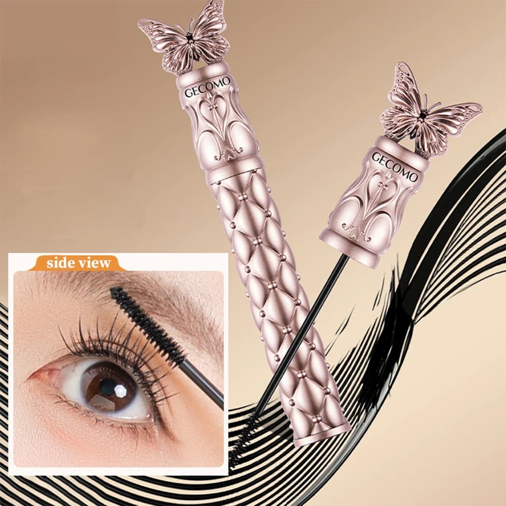 Farfalla Volare Volume Mascara Curl Trucco duraturo Pennello sottile Forma primer per ciglia