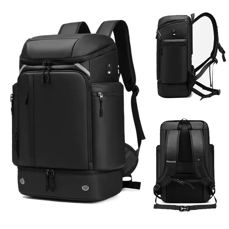 Men's Large Capacity Casual Sports Lightweight Laptop Bag Business Travel Backpack for Work And Outdoor