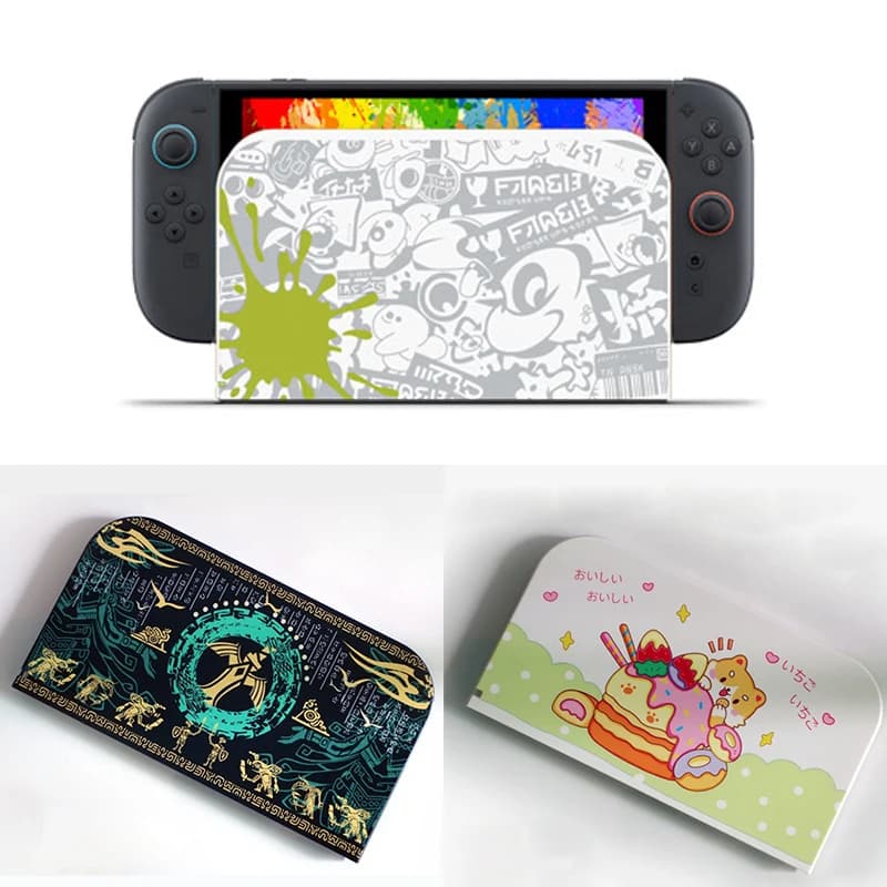 Anime NS Switch 2 Base Custodia protettiva Custodia antigraffio compatibile con Nintendo Switch 2 Dock Accessori di gioco