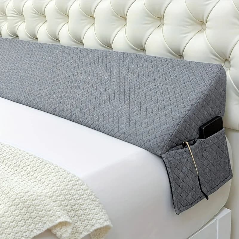Cuscino a cuneo per letto - Regolabile 0-7 pollici, riempitivo per testiera e materasso/parete, schienale, cuscini per letto per russare, allineamento spinale