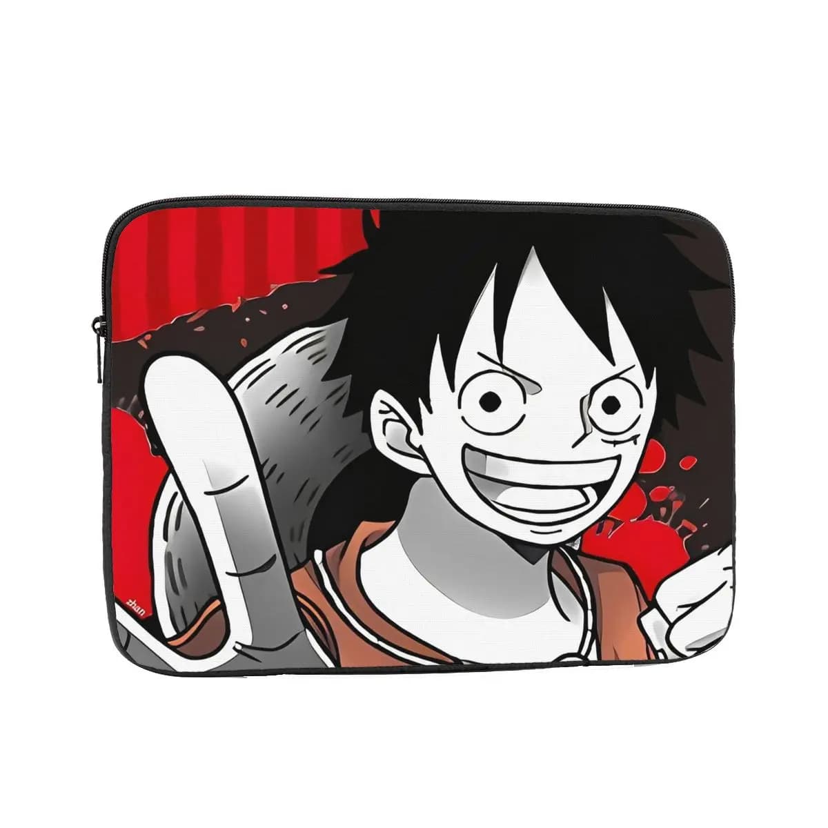 Rufy Anime 10 12 13 15 Borsa per laptop da 17 pollici Custodia per notebook Custodia antiurto per cartoni animati