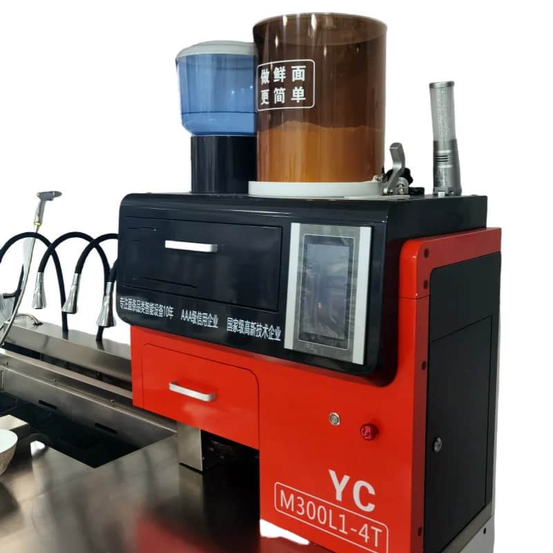 Macchina intelligente per la produzione di noodle e pasta, macchina automatica per estrusione e bollitura di noodle integrata per prodotti di cereali Ramen.