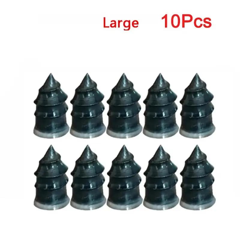 。 10/20 pz. Kit Riparazione Pneumatici Auto Moto Universale, Chiodi per Riparazione Forature Tubeless, Viti per Pneumatici Sottovuoto, Patch in Gomma