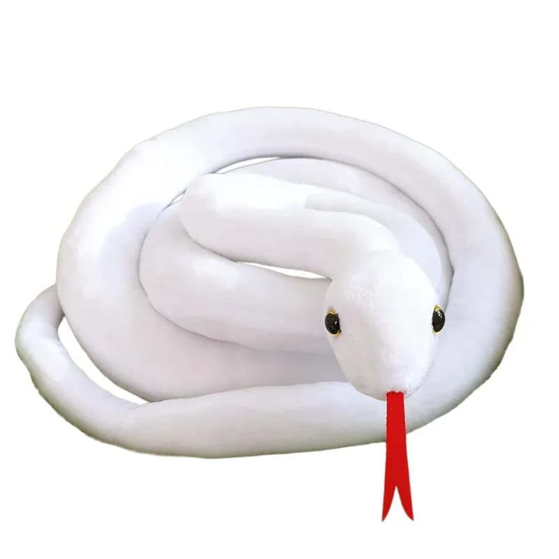 Snake Stuffed Plush Simulated Wild Scary Animal Five Colors Animal Pillow Soft Plushie Peluche Gift