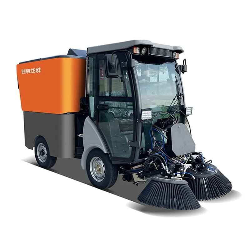 Mini Hippo M230 48V Nuova Spazzatrice Elettrica Stradale con Sistema a Doppia Ventola, Attrezzatura per Pulizia Industriale, Aspirapolvere per Pavimenti