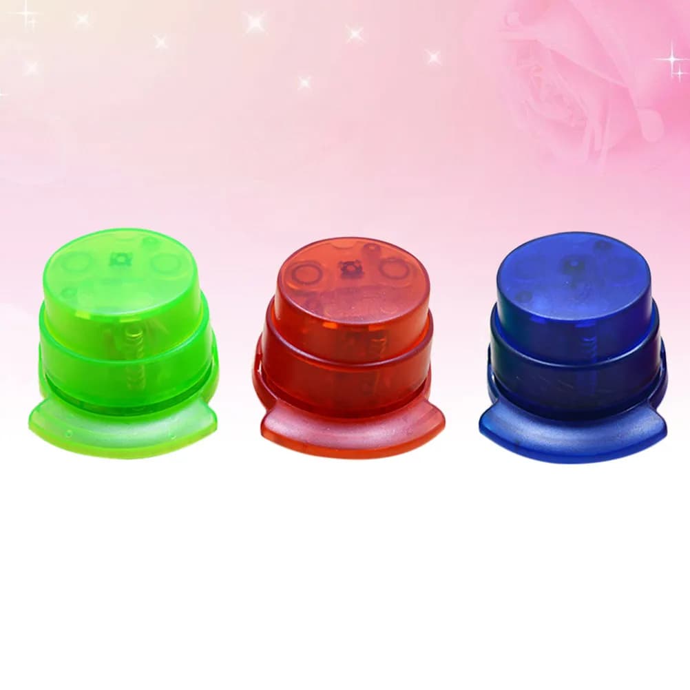 Mini cucitrice senza graffette da 6 pezzi, ecologica, portatile, per ufficio e scuola, senza graffette, design compatto a molla, colore casuale