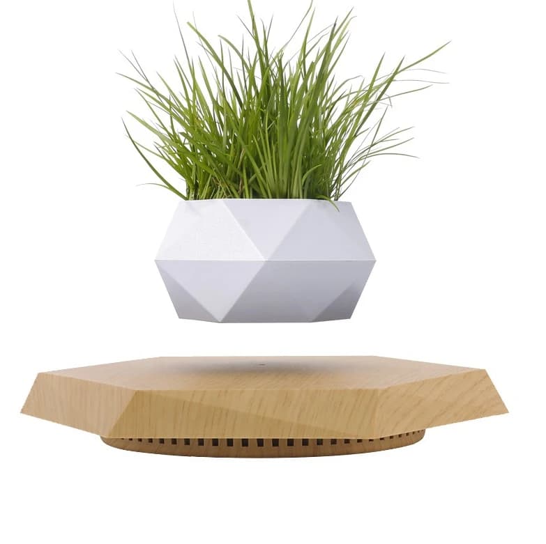 Magnetic levitation potted plants, magnetic levitation flower pots, creative ornaments