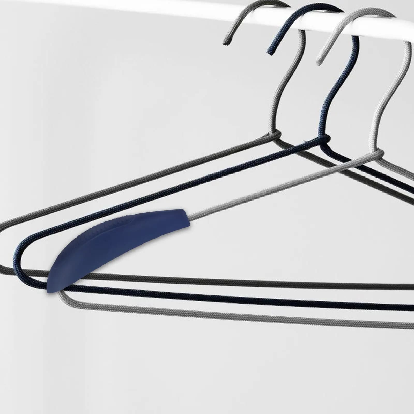 5 Paia di Spalline Espandibili in Plastica per Appendiabiti, Previene la Deformazione, Mantiene la Forma dei Vestiti, Stabile e Sicuro, Facile da Attaccare per Capi Delicati