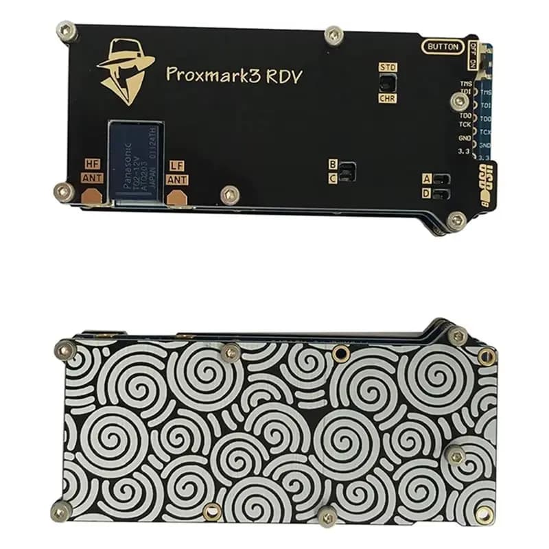 New Tech PM3 DEV Proxmark3 Aggiornato 512K RDV2 Memoria NFC RFID Lettore clone IC ID M1 Kit scrittore di schede Proxmark 3