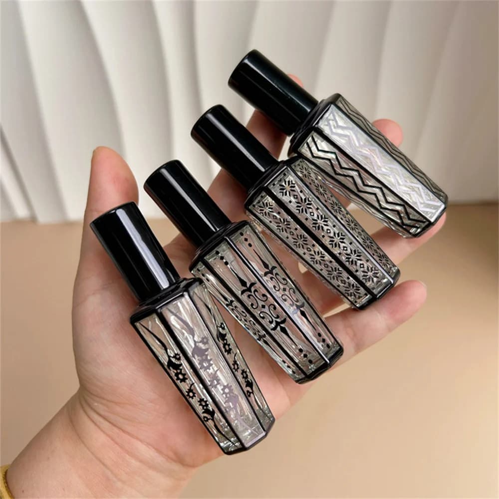 Flacone di profumo da 15ml flacone Spray riutilizzabile in vetro portatile pompa atomizzatore fiale da viaggio contenitori liquidi cosmetici Alcochol vuoti