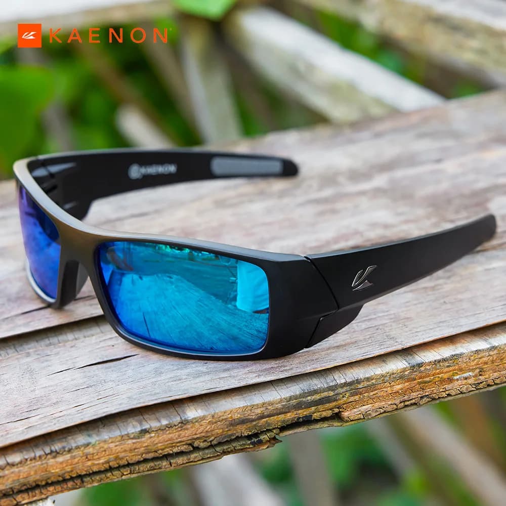 Occhiali da sole sportivi polarizzati Kaenon per uomo e donna, ideali per la guida di pesca, ciclismo e corsa, occhiali con protezione UV con scatola