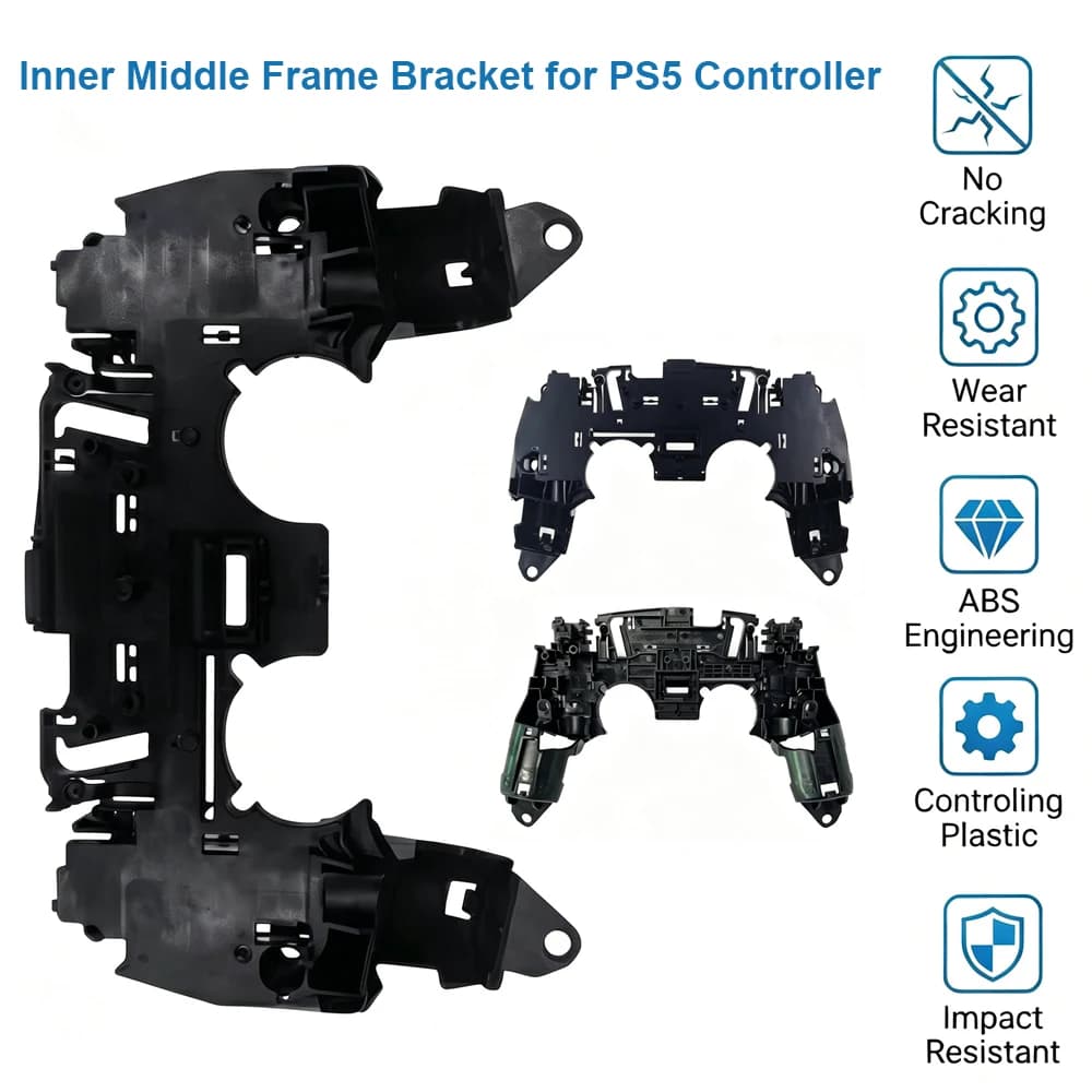 For Playstation PS5 Controller Replacement Inner Middle Frame Bracket V3 V4 Gamepad Internal Housing Shell Case Repair Parts