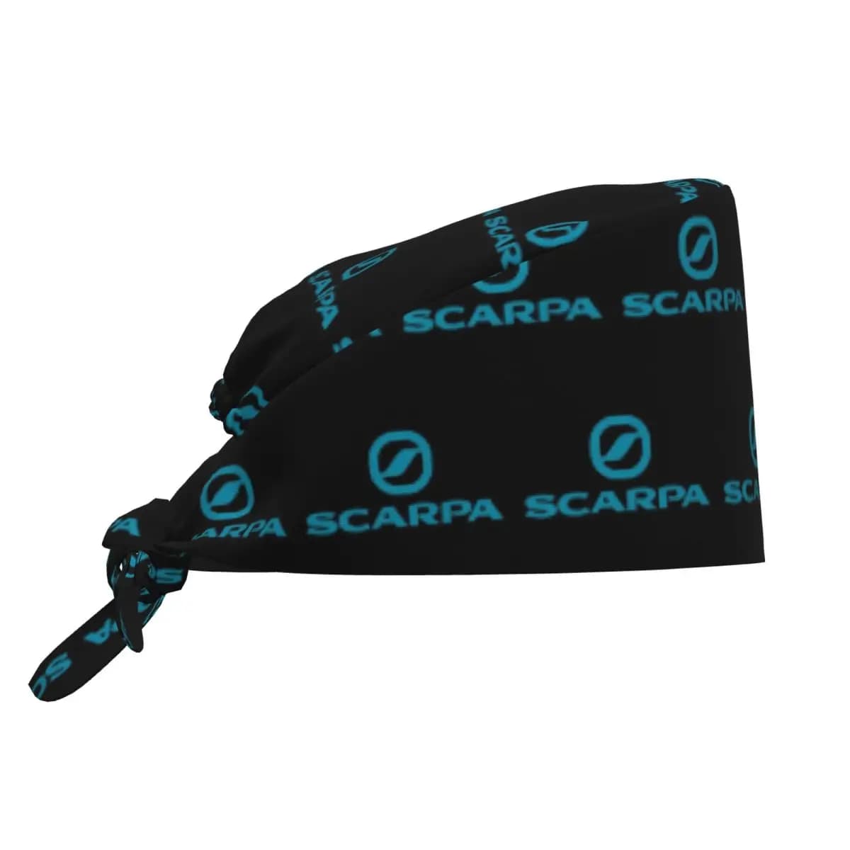 Scarpa Logo Scrub Hat Doctor Working Surgical Cap Unisex Adjustable Nursing Caps for Dentist