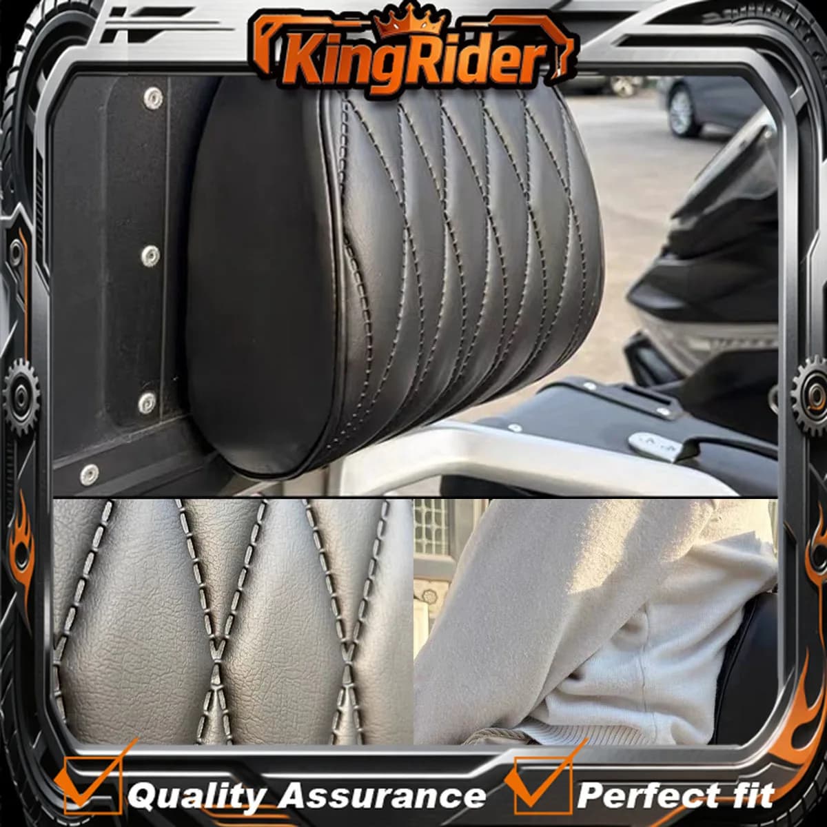 Fit For HONDA Forza 350 ADV350 XADV750 X-ADV750 Motorcycle Universal luggage box backrest lumbar support trunk accessory