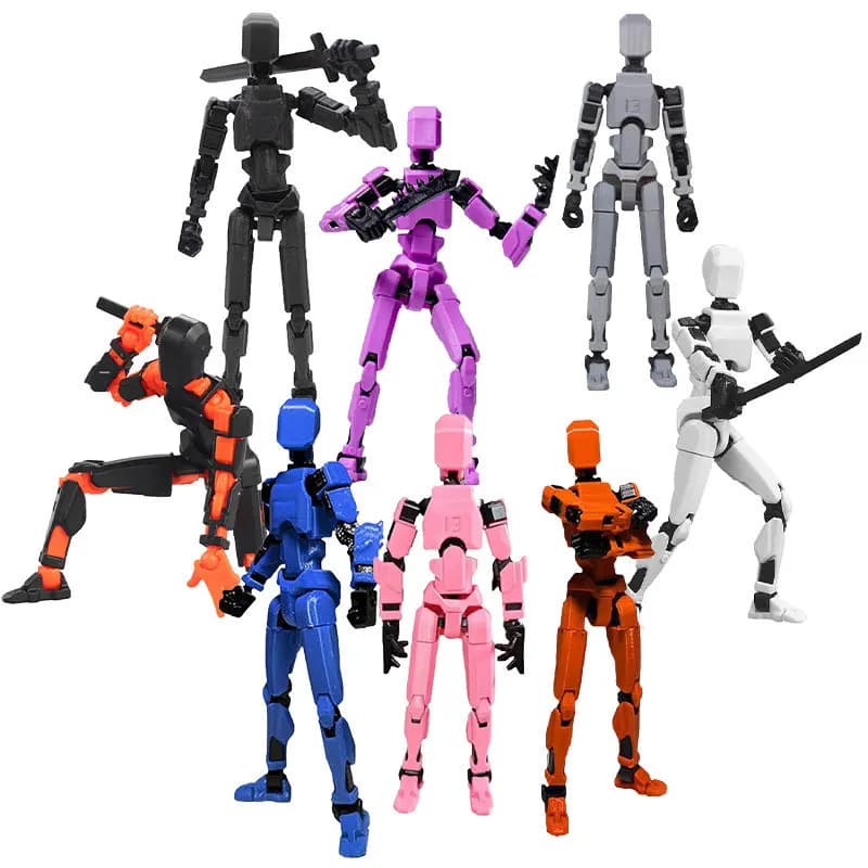 13 Action Figure Titan Multi-Giunto Mobile Shapeshift Robot T13 Action Mannequin Personaggio e Figura di Cane Giocattoli regali per i bambini