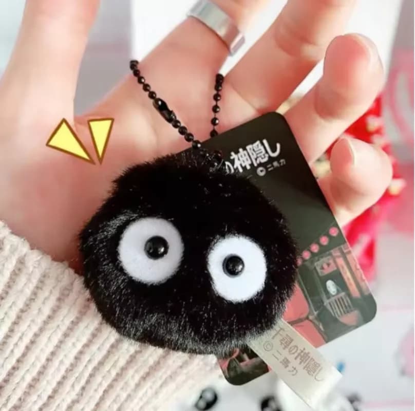 Portachiavi in peluche a forma di bambola, ciondolo carino per zaino, portachiavi con pon pon, accessorio da appendere per abbigliamento