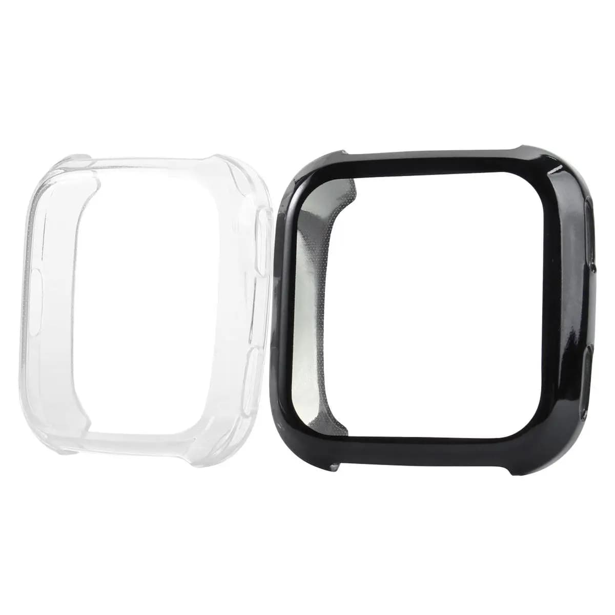 2Pcs Professional Smart Watch Shell Tpu Material Scratch Resistant Grease Proof Fingerprint Proof Easy Cover