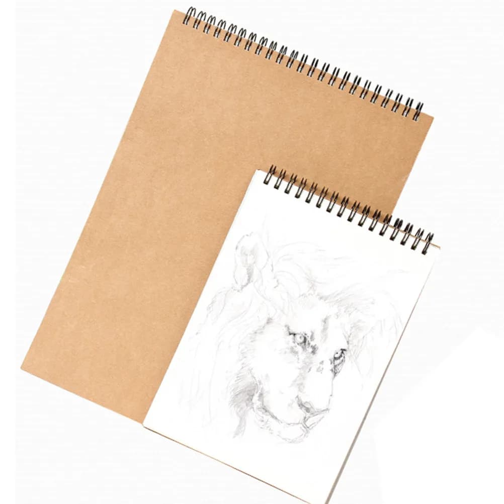 1Pcs A3 Sketch Book Lightweight Portable Art Notebook Perfect for Home Office Class Outdoor Use Creative Gift for Drawing Lovers