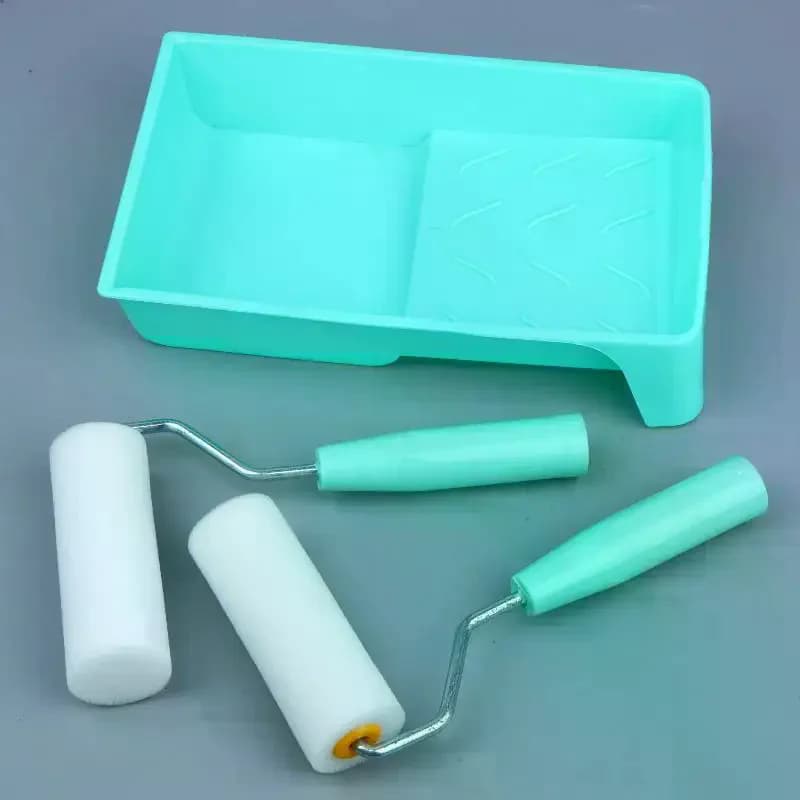 /PFU/Foam Paint Roller Sleeves Mini White Sponge Rollers For Art Painting Decorating Cleaning DIY Tools Durable